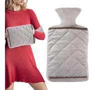 Hot Water Bottle - Rechargeable Hot Water Bottle - Large Winter Cover for Dorm, Bedroom, Camping, School, Students, Teens, Girls, Women and Elderly