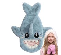 Hot Water Bottle - Shark Shape Plush PVC Hand Warmer | Hand Warmers & Feet Warmer Thermal Rubber Bag With Hand Pocket Reusable Heat Bottle For Hot Compress