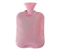 Hot Water Bottle Thick Hot Water Bottles Portable Rubber Winter Warm Bag Hand Warmer Girls Pocket Feet Bottle(Pink-2000ML)