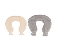 Hot Water Bottle U Shaped 1L Capacity with Soft Cover Neck Shoulder Warmer for Winter Nights Relief and Travel Made of Premium Explosion Proof Rubber (Gray)