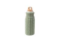 Hot Water Bottle Warm Water Bottle Hot Bag Portable for Female Warmer Hand Belly Summer Ice(600ml Green)
