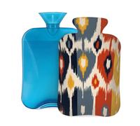 Hot Water Bottle with Cover 2L, Vague Love Heart Hot Water Bottles for Adults Warmer/Pain Relief