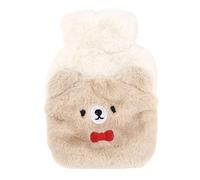 Hot Water Bottle with Cover | Animal Design Hand Feet Warmer,Hot Or Cold Water Bottle with Cute Stuffed Cover,for Shoulder Waist Foot Hand Leg Body Camping Bed Car Women Men Dad Mom