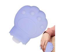 Hot Water Bottle with Cover | Cartoon Cat Paw Shape Hot Water Pack - Refillable Winter Heating Supplies Silicone for Hands Feet, Long Lasting Warmth