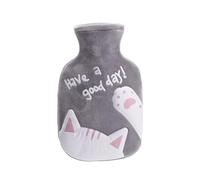 Hot Water Bottle with Cover, Hot Water Bottle, Bag, Hand Feet Warmer with Soft Velet Cover for Menstrual Cramps, Neck and Shoulder Pain Relief, and Cold Therapies