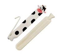 Hot Water Bottle with Cover | Winter Long Hot Water Bottle 2L Hot Water Bag - Portable Bed Warmer Large Capacity Hand Warmer with Soft Cover for Feet, Bed and Waist