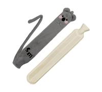 Hot Water Bottle with Lid, Hot Water Bottle for Winter,Long Hot Water Bottle 2L - Large Capacity Bed Warmer with Soft Cover, Hand Warmers for Hands and Waist