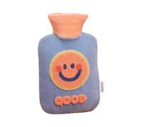 Hot Water Bottle with Novelty Plush Super Soft Cover,Hot Water Bag with Removable1L