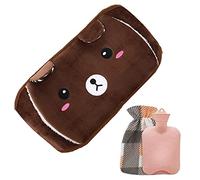 Hot Water Bottle with Waist Cover 120cm Wearable Hot Water Bottle Belt Wrap around Hot Water Bottle for Body Shoulder Neck Waist (Color : Bear)