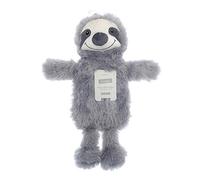 Hot Water Bottles 1 Litre Cute Animal Design Fur hot Water Bottles by E&A Distribution Limited Multiple Designs Easy Removable Cover Soft and Cosy hot Water Bags (Sloth)