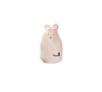 hot Water Bottles,Bottle Warmer, Cute Cartoon with Water Injection Style Plush Rabbit Warm Hand Bag, Warm Hands, feet, Stomach, and Water Bag(Beige)