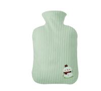 hot Water Bottles,Bottle Warmer, Warm Hand hot Water Bottle Bag for Winter Heating, Warm Foot Insulation hot Water Bag(Green,1500ml)