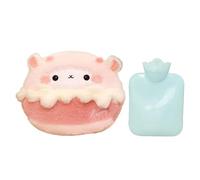 Hot Water Bottles - Plush Cartoon Water Pouch | 500ml Portable Hand Muff Leakproof Water Package Cute Cuddly Animals Heating For Female Men Children Hands Feet