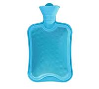 Hot Water Bottles Reusable Portable Bottle Rubber to Keep Warm in Winter, Suitable for Christmas/Birthday Gift Bag(Blu,M Size)