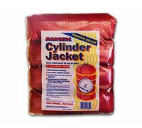 Hot Water Cylinder Jacket Tank Lagging Insulation by Mangers for Immersion Heater or Boiler Systems (42" x 18")