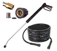 HOT WATER Gun 20m Hose 250bar DN8 Lance Nozzle for High Pressure Washer Karcher HD HDS