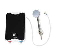 Hot Water Heater 5500W Instant Tankless Thermostat Induction Heater with LED Display Screen Smart Touch Electric Heaters Shower
