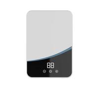 Hot Water Heater 5500W Instant Tankless Water Heater Thermostat Induction Heater Smart Touch Electric Heaters Shower Automatica(220 5500W)
