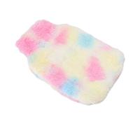 Hot Water Jug Bag Rubber 2000ML Large Capacity Explosionproof Hand Warmer Hot Water Bottle for Back Pain Relief Home Use Natural Premium Insulating Rubber (Red Blue and Purple)