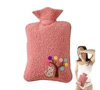 Hot Water Pack - Leakproof Heating Container, Soft Fabric Cover, Long Lasting Warmth Solution, Safe Heat Retention Bottle | Hand Comfort Frost Season, Ideal Chilly Weather Relaxation