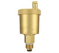 Hot Water Radiators And Central Heating Systems, Vertical Installation Air Bleed Valve For Hydronic Boiler Air Removal And Efficient Heating Performance