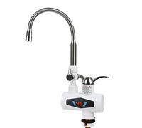 Hot Water Tap with Instantaneous Water Heater, Digital LED Temperature Display, Tap, Kitchen Tap, Integrated Tankless Water Heater, Electric Tap Outlet Hose