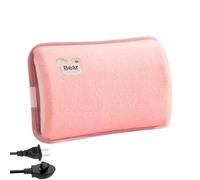 Hot Water: Thickened Silky Finish Bottle, Leakproof Rechargeable Hand Warmer | Hot Water Bottle with Heating Pad | For Winter, CL