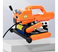 Hot Wedge Welder for PE PVC EVA HDPE PP, Automatic Plastic Welding Machine for Geomembrane, Heavy Duty Climbing Welding Tool with 20CM Steel Wheels