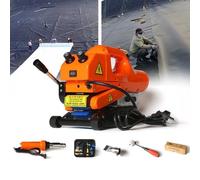 Hot Wedge Welding Machine for Plastic Film with Three Seam Technology, Ideal for Climbing and Flat Surface Welding