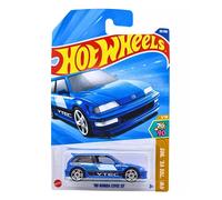 Hot Wheels 1/10 90 Honda Civic EF (Blue), HW: 70s vs 90s