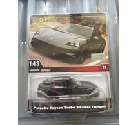 Hot Wheels 1/43 Premium - Porsche Taycan Turbo S Cross Turismo - Glossy Black