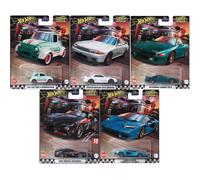 Hot Wheels 1:64 Boulevard Series 2024 Car Culture Premium Pack 5 Pcs. Fiat 979V