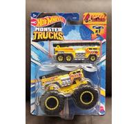 HOT WHEELS 1/64 MONSTER TRUCK 5 ALARM NEW ON CARD WITH STANDARD 5 ALARM