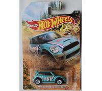 Hot Wheels 1:64 Scale Aqua Mini Cooper S Challenge 4/6