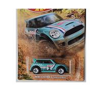 Hot Wheels 1:64 Scale Aqua Mini Cooper S Challenge 4/6