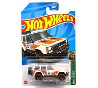 Hot Wheels 1:64 Scale Jeep Cherokee Mud Studs 4/5, White