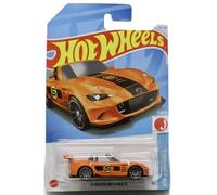 Hot Wheels 1:64 Scale Mazda MX-5 Miata Orange, HW J-Imports 3/10, 15 Car