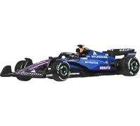 Hot Wheels 1:64 Scale Premium Die-Cast Formula 1 Atlassian Williams Racing - Carlos Sainz #55 Collectible Toy Race Car with Real Riders Tires & Metal/Metal Body & Chassis, JKD85