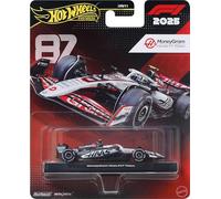 Hot Wheels 1:64 Scale Premium Die-Cast Formula 1 Collectible Toy Race Car with Real Riders Tires & Metal/Metal Body & Chassis