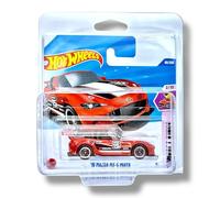 Hot Wheels '15 Mazda MX-5 Miata (Red, Black & White) 2/10 Compact Kings - 2025-80/250 (Short Card) - includes a KLAS Car Keeper Protector Case - JBB18