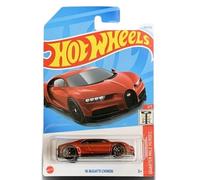 Hot Wheels 16 Bugatti Chiron (Red), Quarter Mile Heroes 2/5