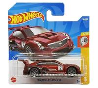 Hot Wheels - ´16 Cadillac ATS-V R - HW Turbo 3/10 - HCW49 - Short Card - GM - Dark Red - Mattel 2022