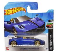 Hot Wheels - ´17 Pagani Huayra Roadster - HW Roadsters 2/10 - HKK08 - Short Card - Dark Blue - Mattel 2023