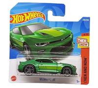 Hot Wheels - ´18 camaro SS - Then and Now 4/10 - HCV82 - Short Card - Green - GM - Mattel 2022