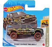 Hot Wheels '19 Chevy Silverado Trail Boss LT Baja Blazers 7/10 (80/250) 2021 Short Card