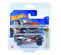 Hot Wheels '19 Chevy Silverado Trail Boss LT (Black - Borla) 7/10 Baja Blazers 2022 - 53/250 (Short Card) *** COMES IN A KLAS CAR KEEPER PROTECTIVE COLLECTORS CASE *** HCT49