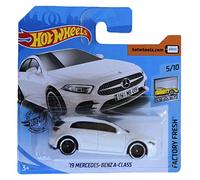 Hot Wheels '19 Mercedes Benz A Class 5/10, White [Short Card]