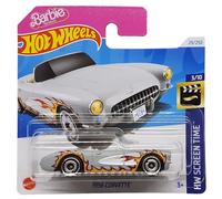 Hot Wheels - 1956 Corvette - HW Screen Time 3/10 - HTB37 - Short Card - Barbie The Movie - Mattel 2024