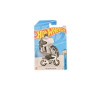 Hot Wheels 1966 Triumph Tiger 100 Diecast Car Model White 10/10 Factory Fresh