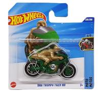 Hot Wheels - 1966 Triumph Tiger 100 - HW Moto 5/5 - JBC32 - Short Card - TH Treasure Hunt - Motorcycle - Mattel 2025 - Officially Licensed Triumph Model from the 2025 Moto Series (235/250) - 1:64